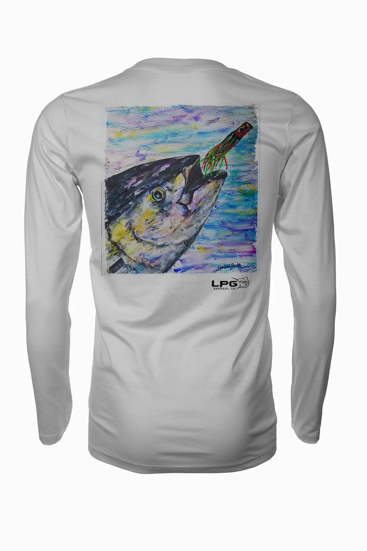 LPG Apparel Co. Yellowfin Chase Rash Guard LS Performance UPF 50 Unisex Shirt