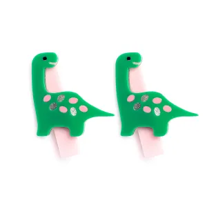 LR-Preciousaurus Green Alligator Clips