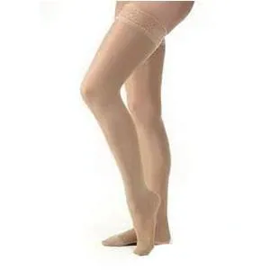 Lrg Thigh-Hi, Beige, Clsd Toe Ultrasheer, 20-30 mm