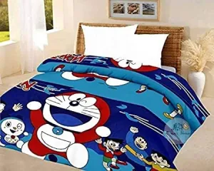 LRSDAA Super Soft Kids Design Print Reversible Single Bed Dohar, Blanket, AC Dohar Gift for boy or Girl