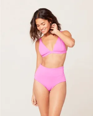 L*Space - Portia Bikini Bottom Classic in Bright Fuchsia