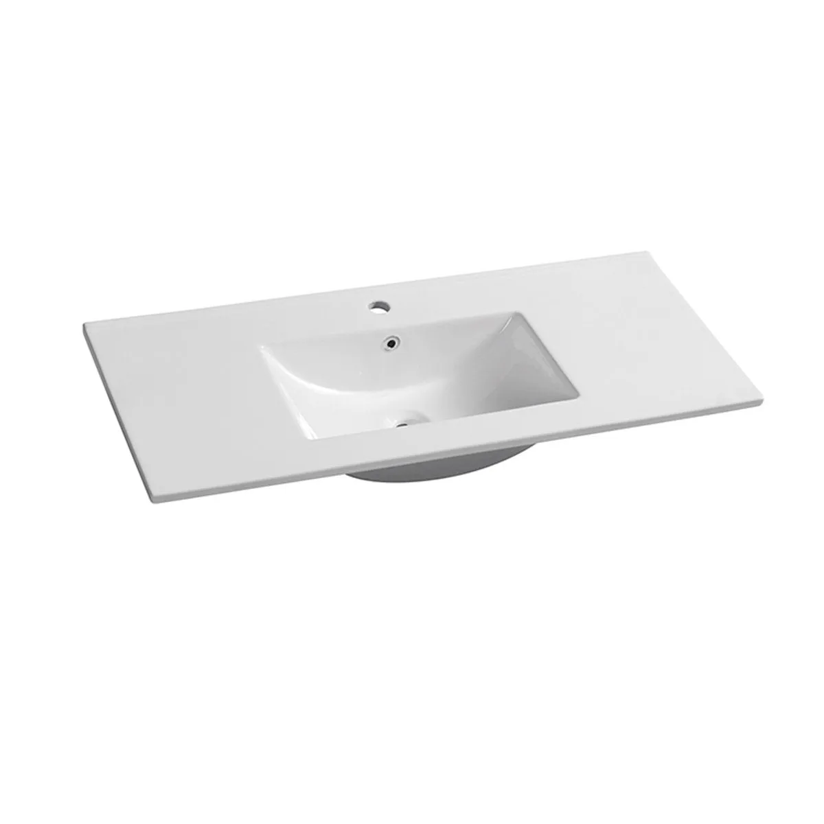 LUCA 1200mm Single Bowl Bathroom Vanity   Ceramic Top