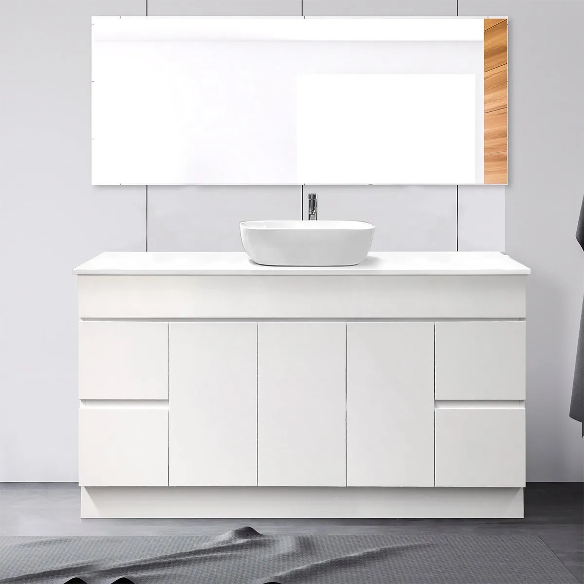 LUCA 1800mm Freestanding Bathroom Vanity