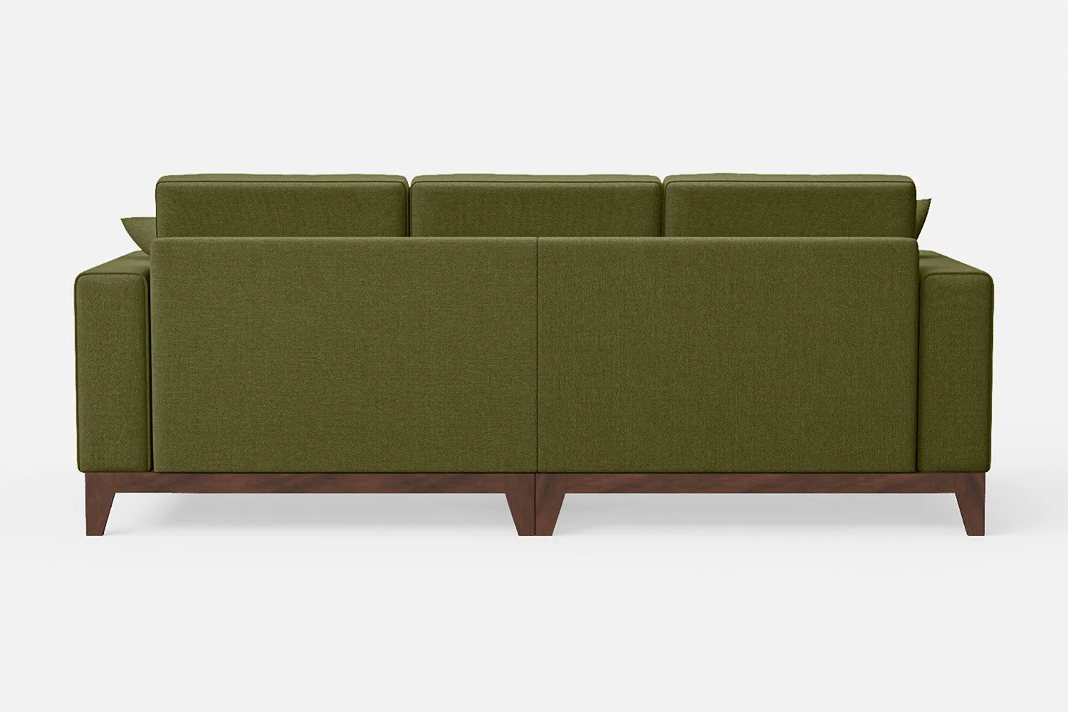 Lucca 3 Seater Sofa Olive Linen Fabric