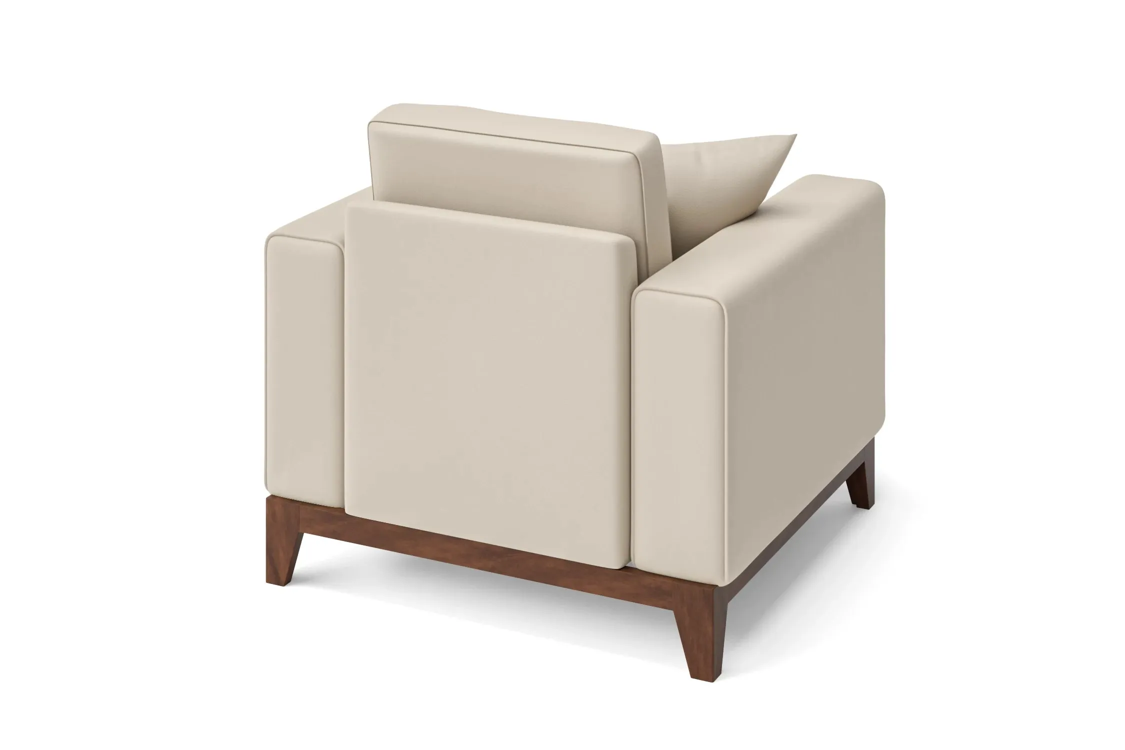 Lucca Armchair Cream Leather