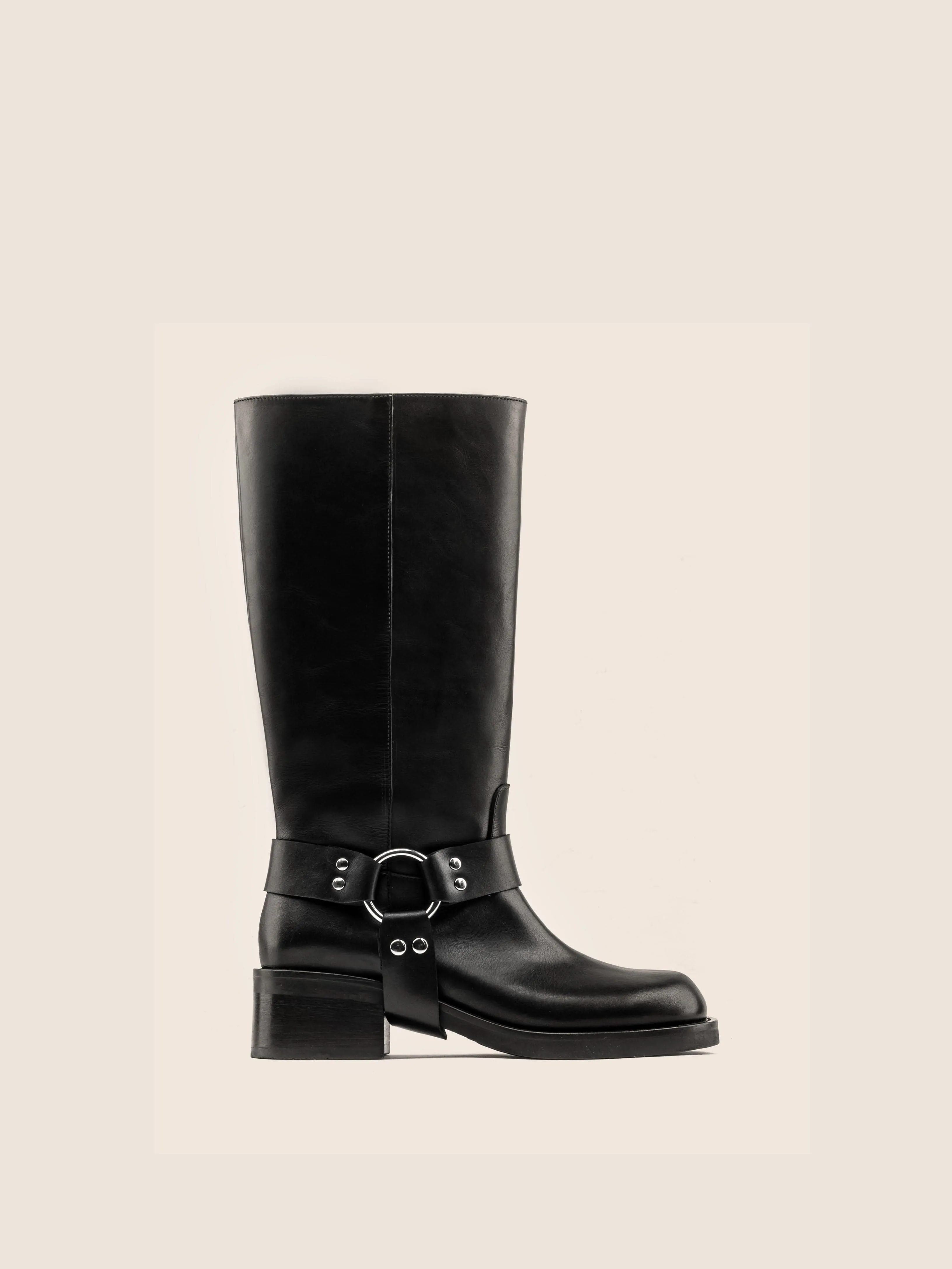 Lucca Black Boot