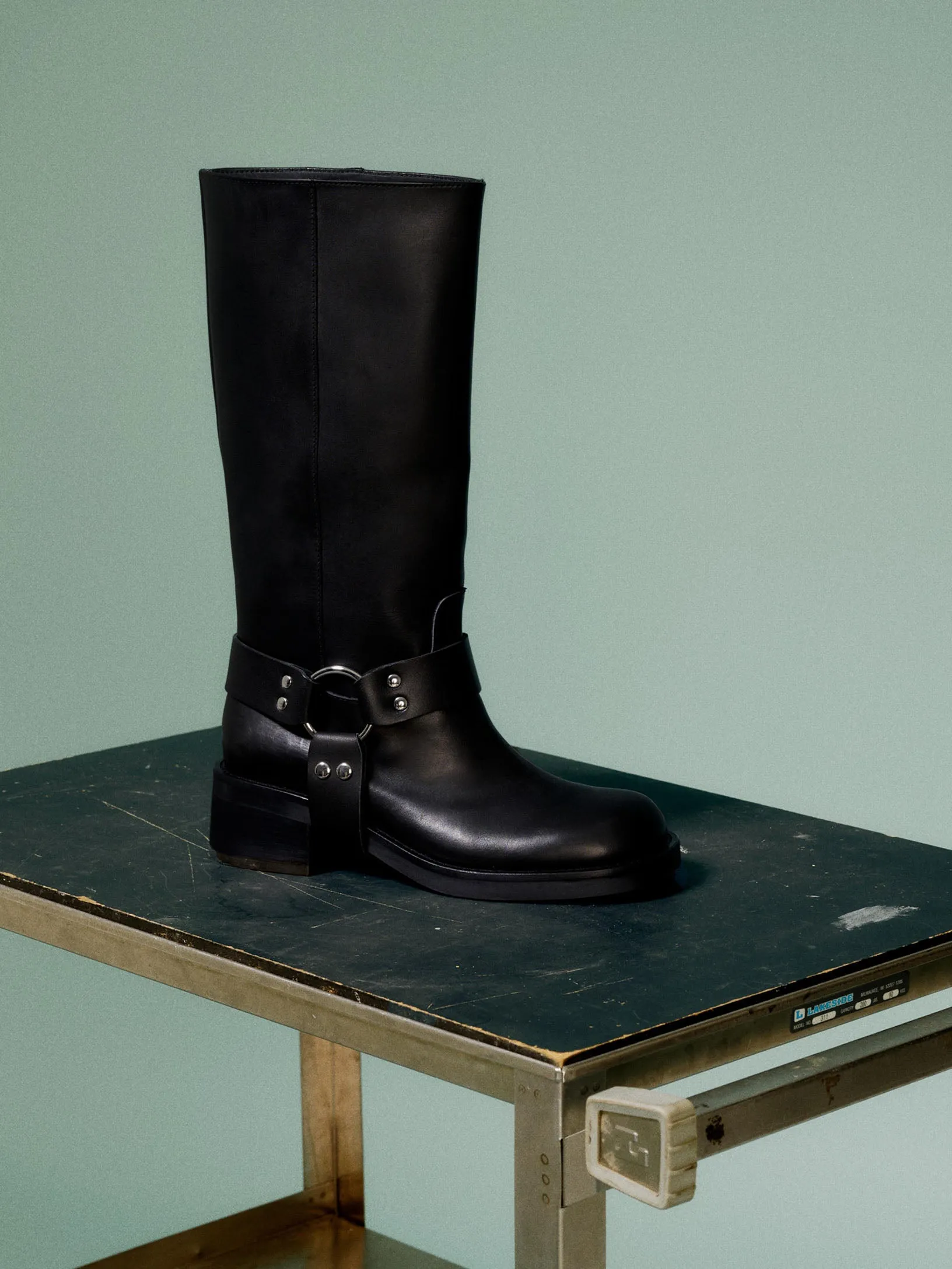 Lucca Black Boot