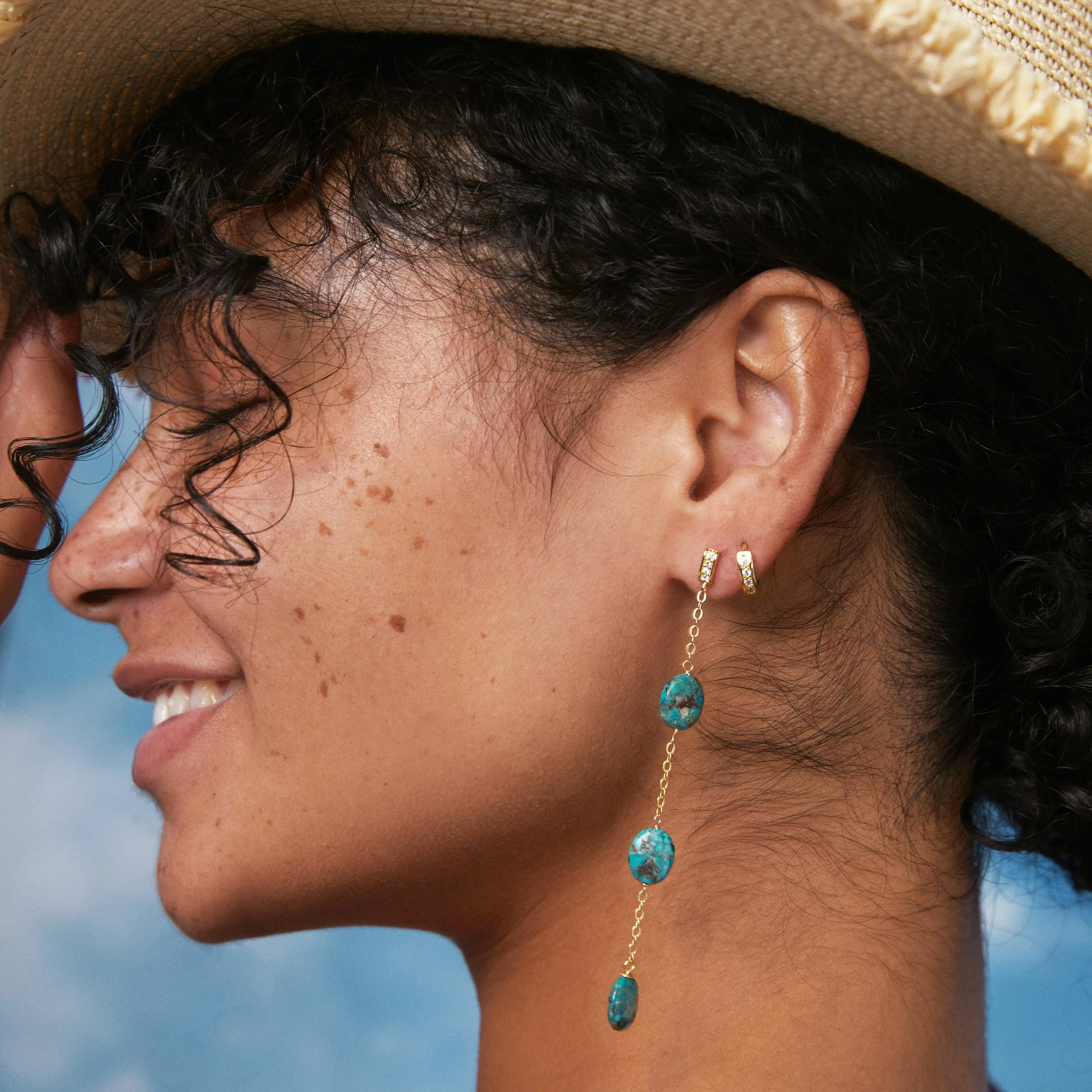 LUCIA TURQUOISE EARRINGS