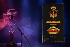 Lucifer Devil's Party Commissioner Premium Herbal Hookah, 50 gm, Nicotine Free