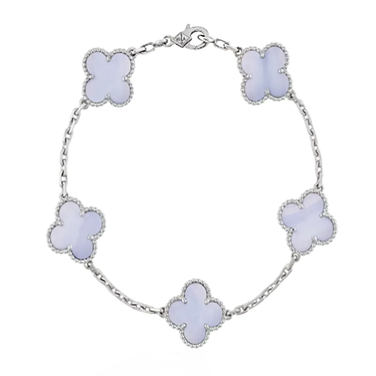 Lucky Clover Bracelet in 14k Gold Over Sterling Silver