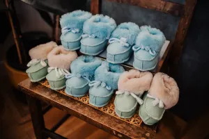 'LUCKY DIP' Baby Sheepskin Booties