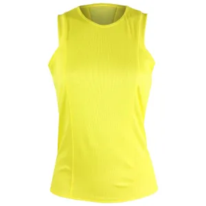 Lucky In Love Women's Swift Tie Back Tank - Yellow