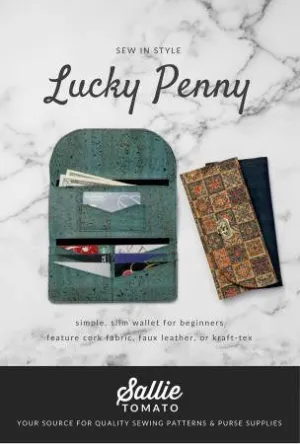 Lucky Penny Wallet Pattern by Sallie Tomato