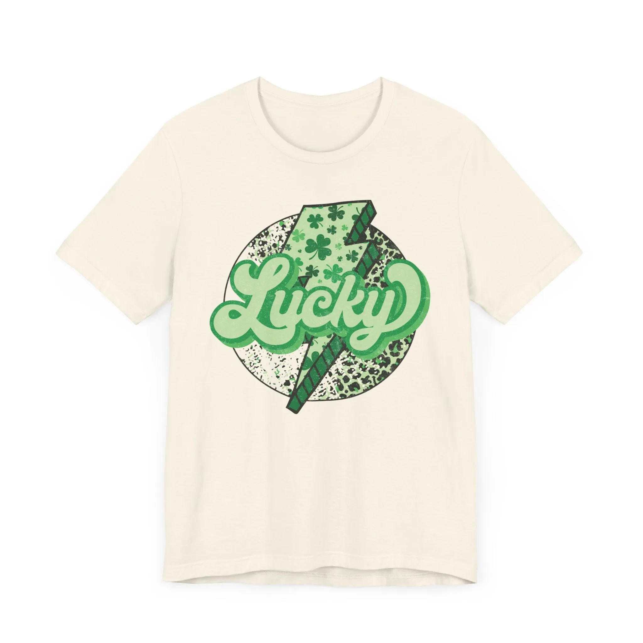 Lucky - Unisex Jersey Short Sleeve Tee - Adult T-Shirt