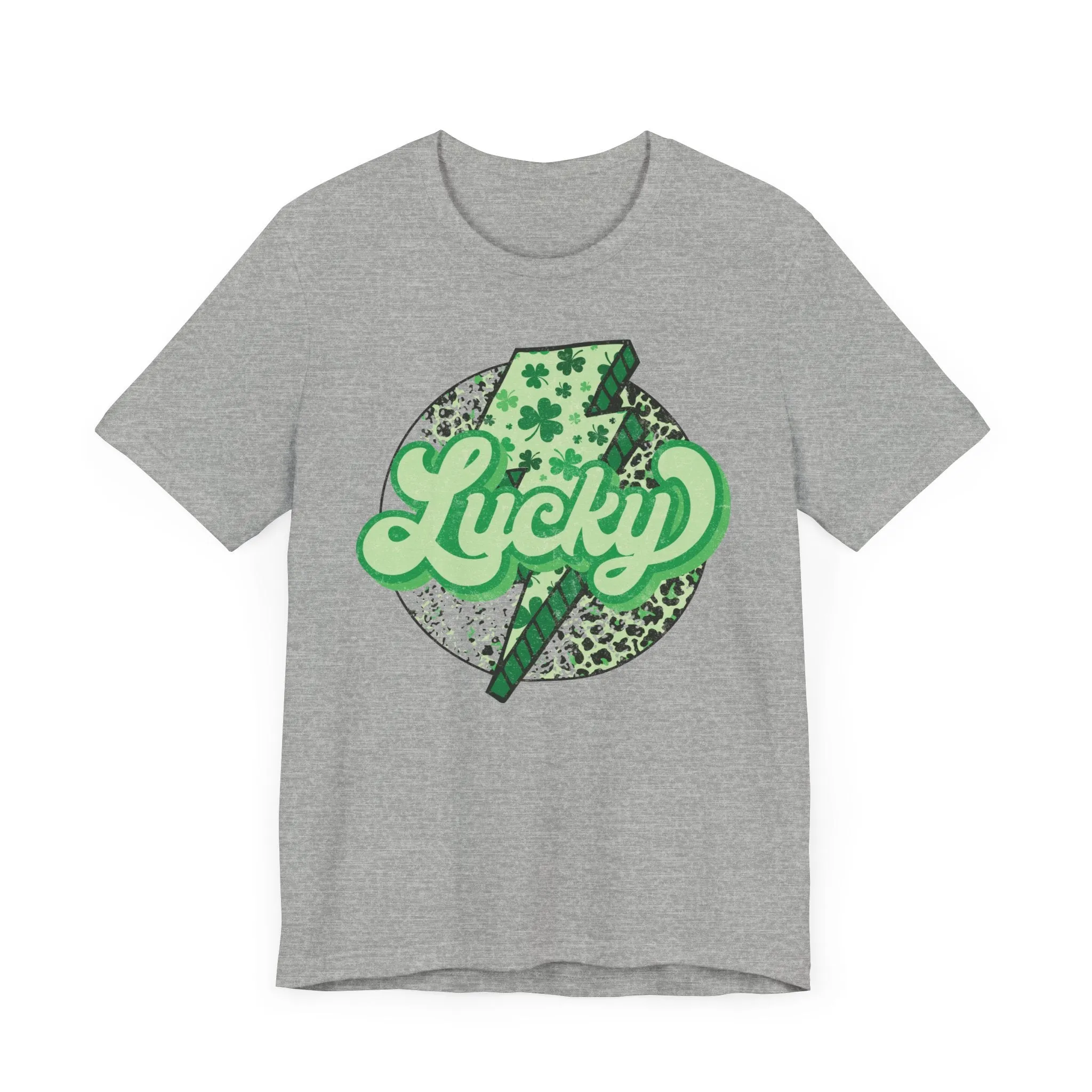 Lucky - Unisex Jersey Short Sleeve Tee - Adult T-Shirt