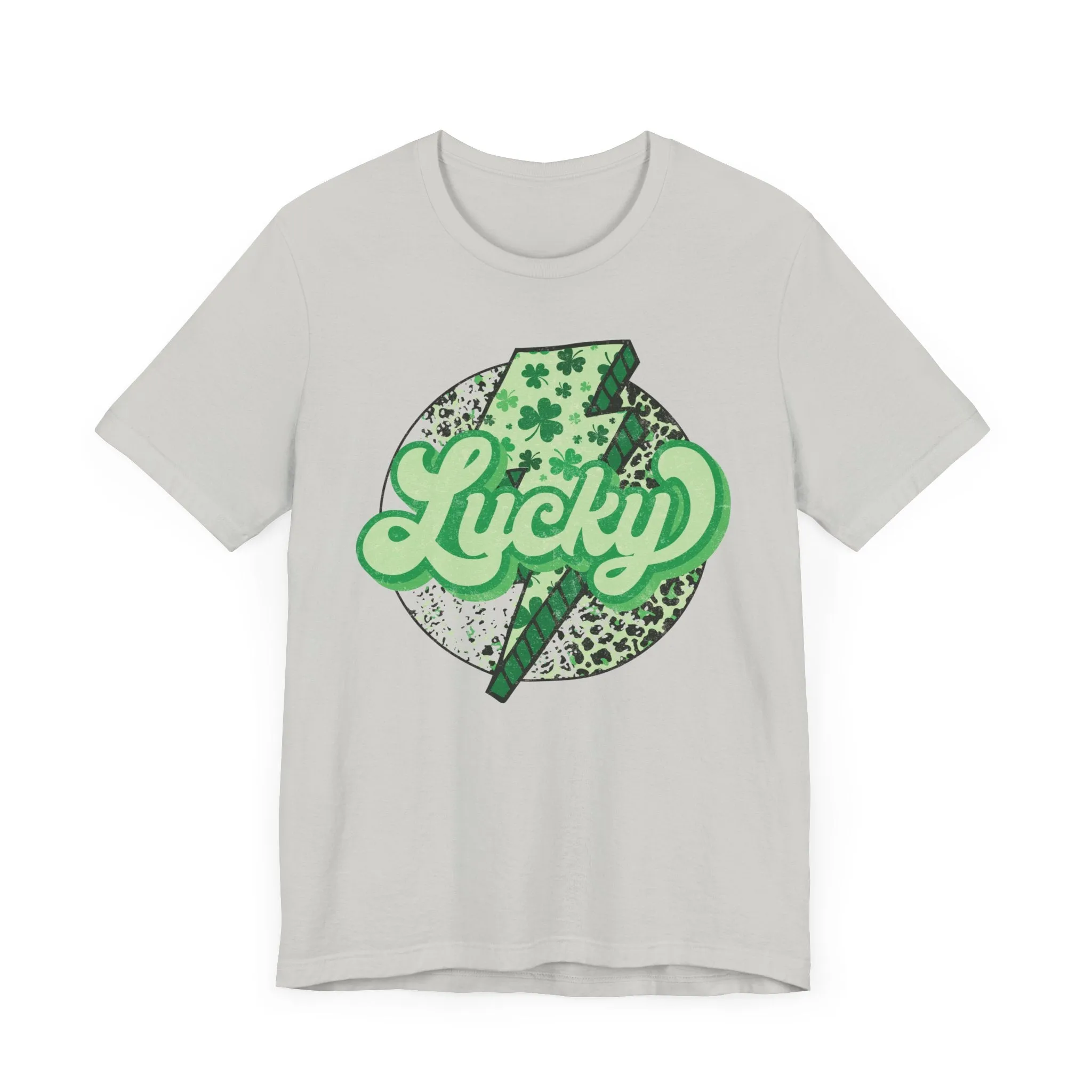 Lucky - Unisex Jersey Short Sleeve Tee - Adult T-Shirt