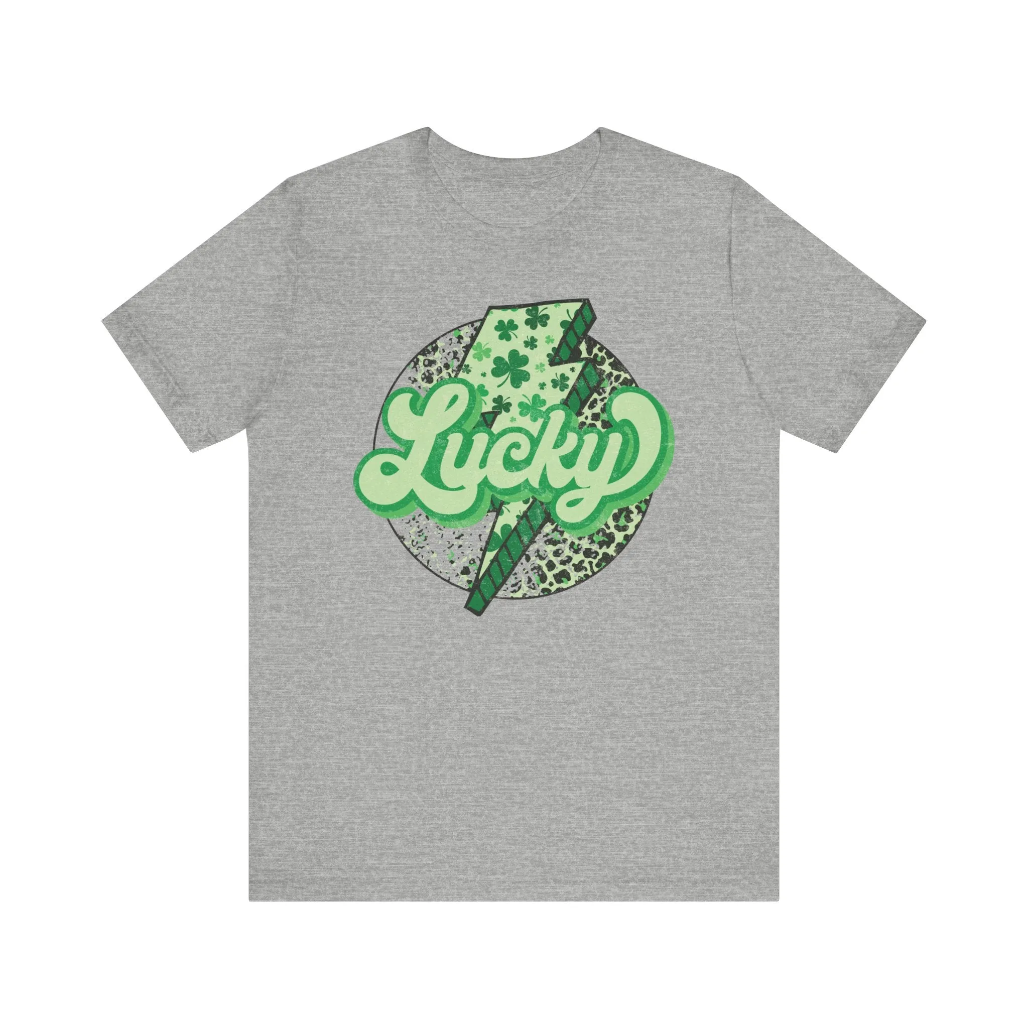 Lucky - Unisex Jersey Short Sleeve Tee - Adult T-Shirt