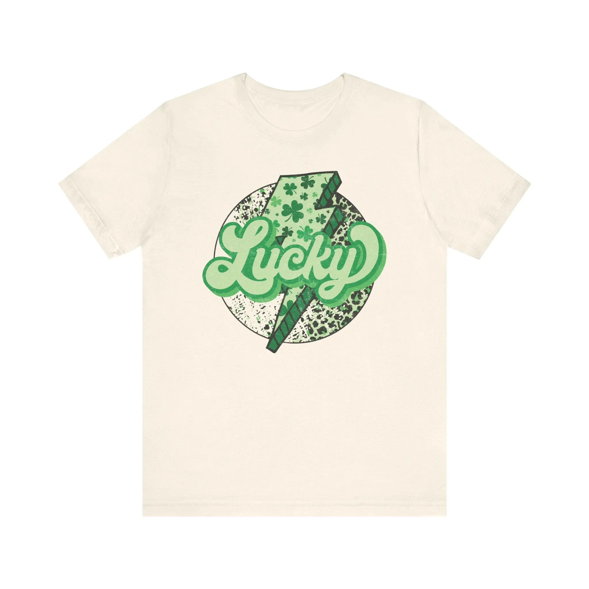 Lucky - Unisex Jersey Short Sleeve Tee - Adult T-Shirt