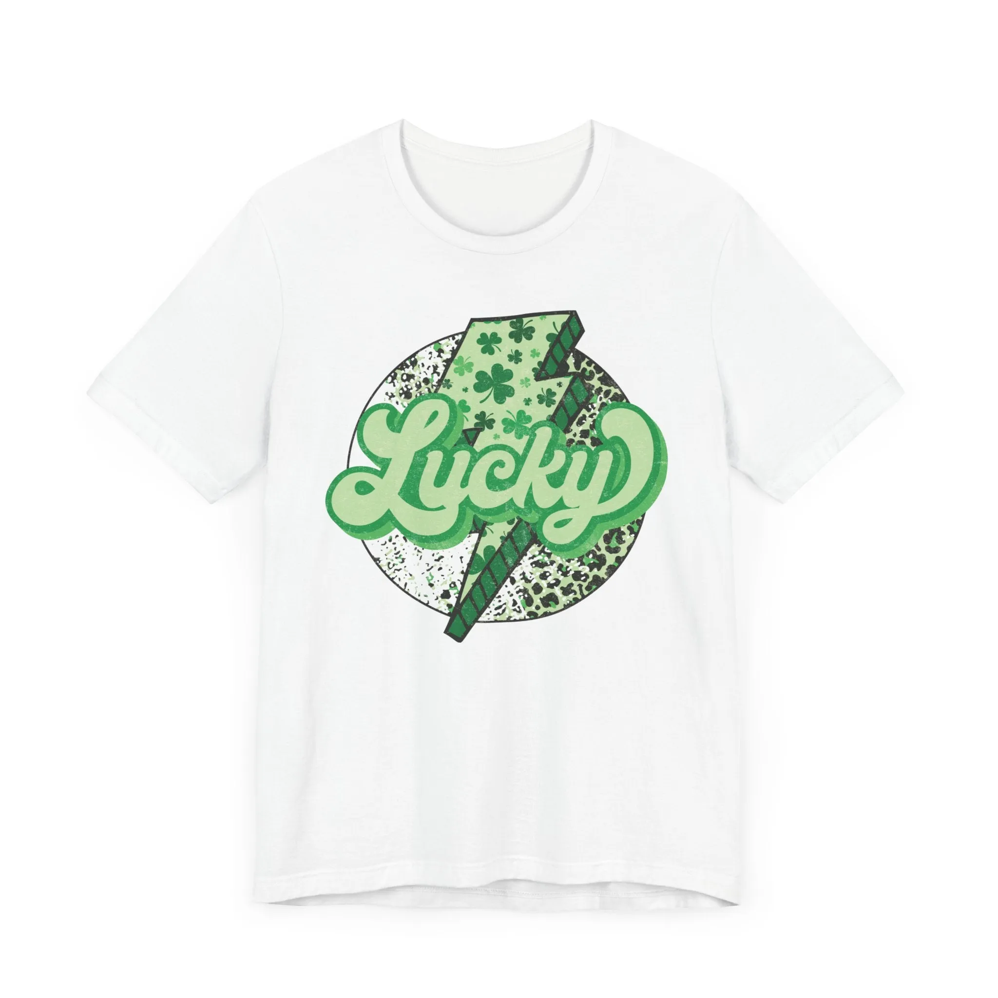 Lucky - Unisex Jersey Short Sleeve Tee - Adult T-Shirt