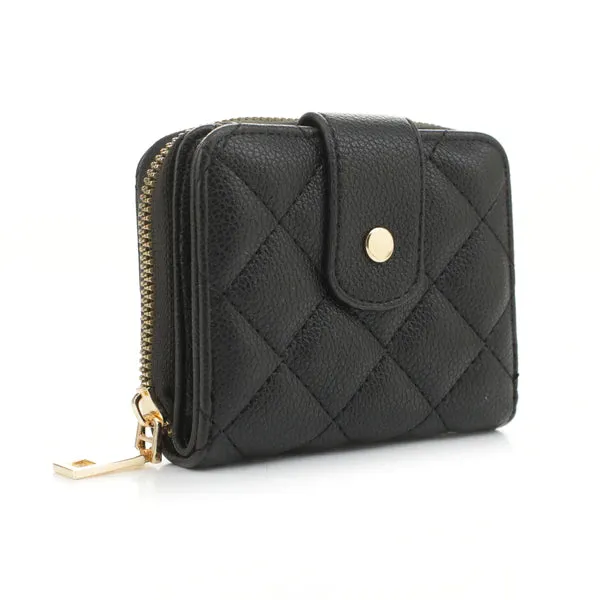 Lucy Quilted Wallet - *Multiple Colors*