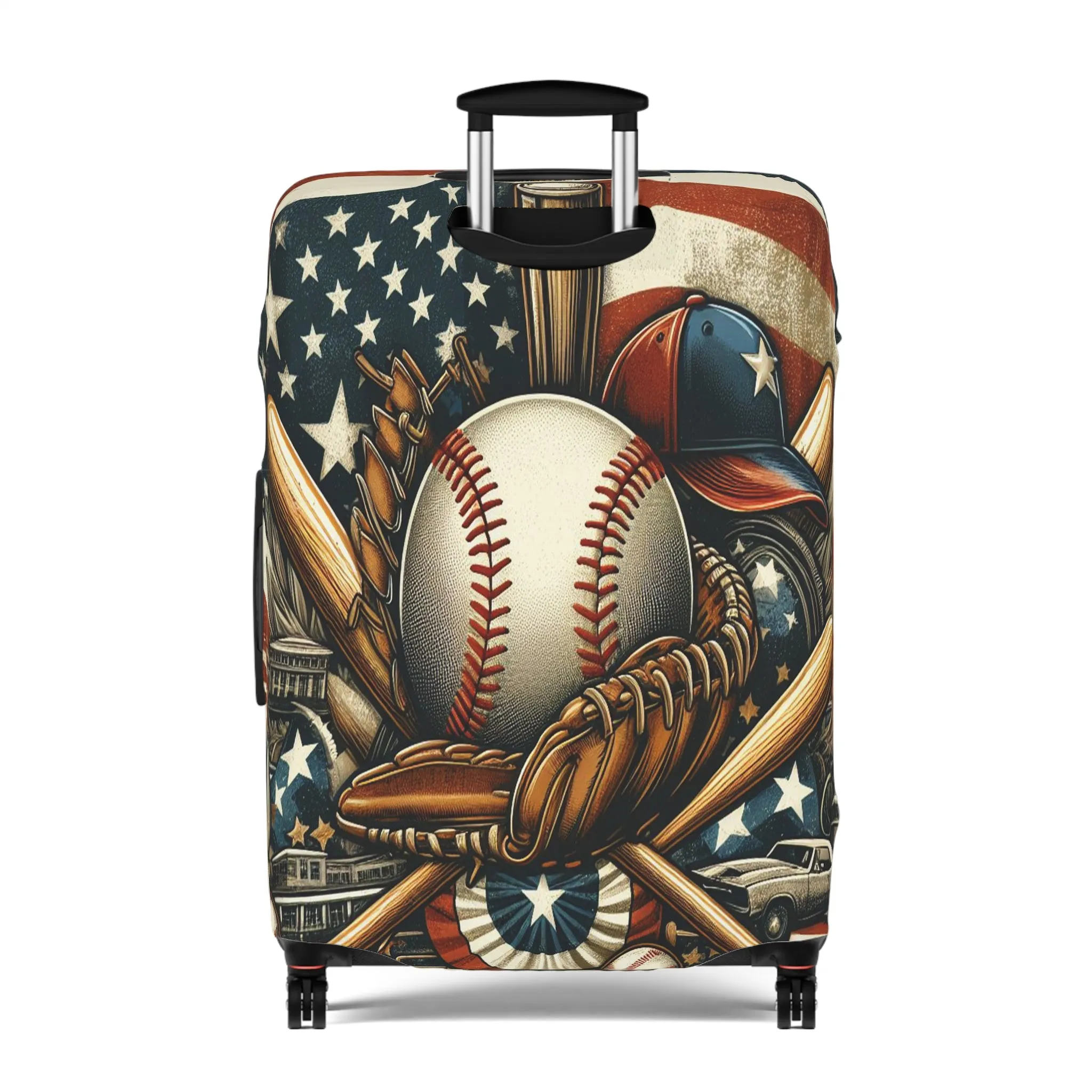 Luggage Cover, Baseball, awd-3075