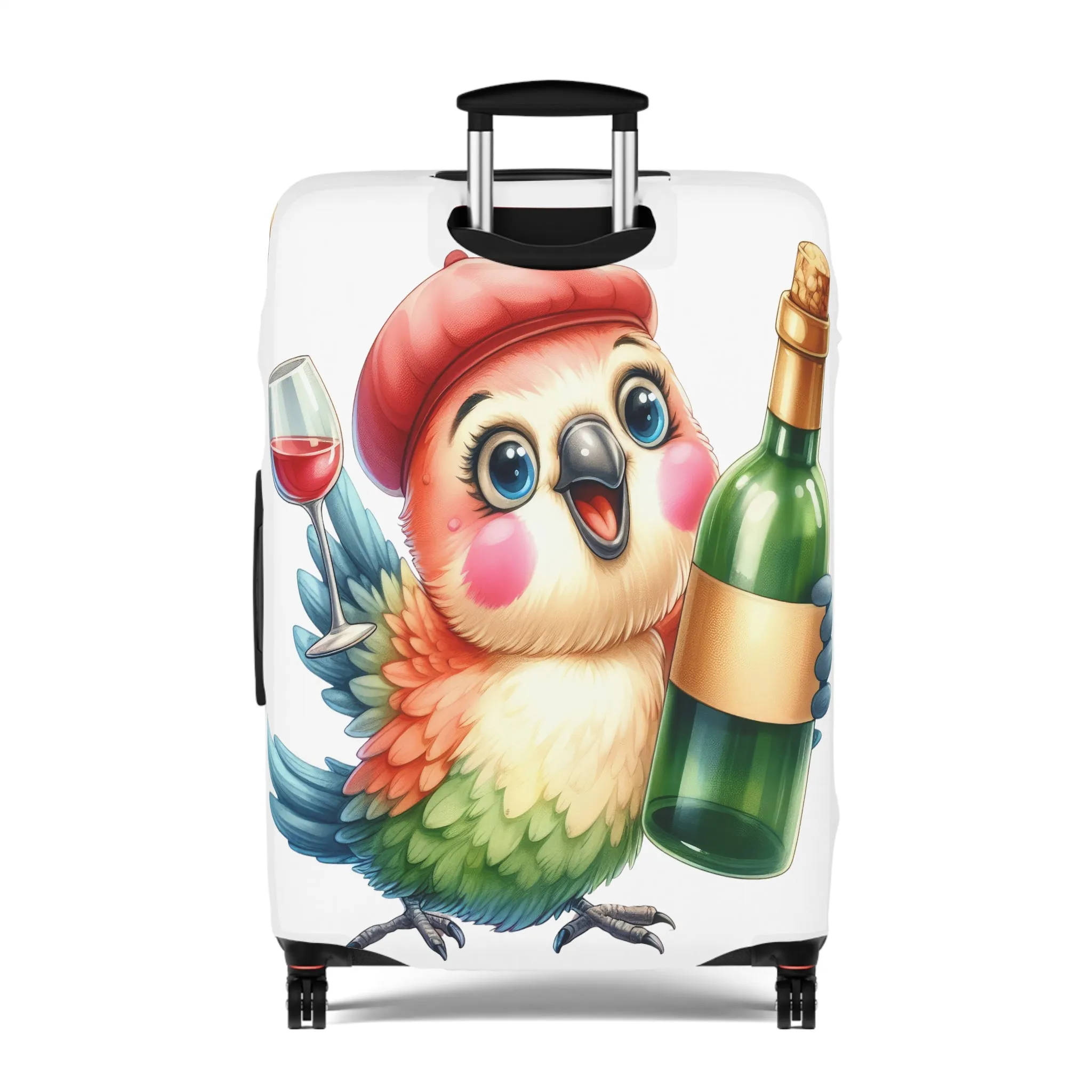 Luggage Cover, Cute Bird, awd-1643