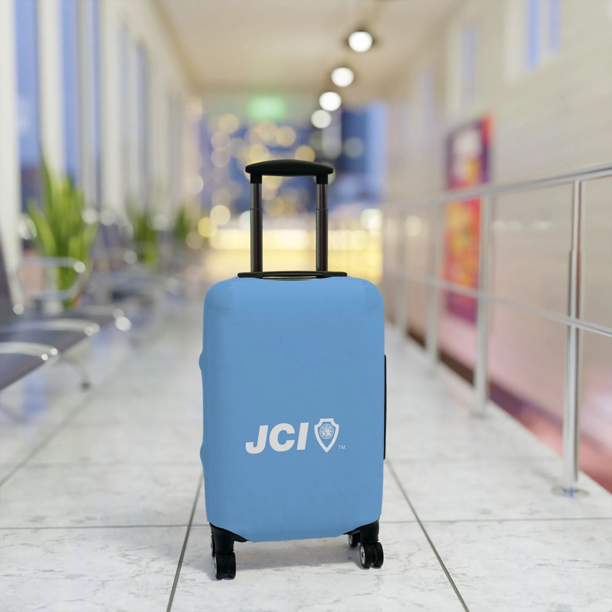 Luggage Cover (Light Blue)