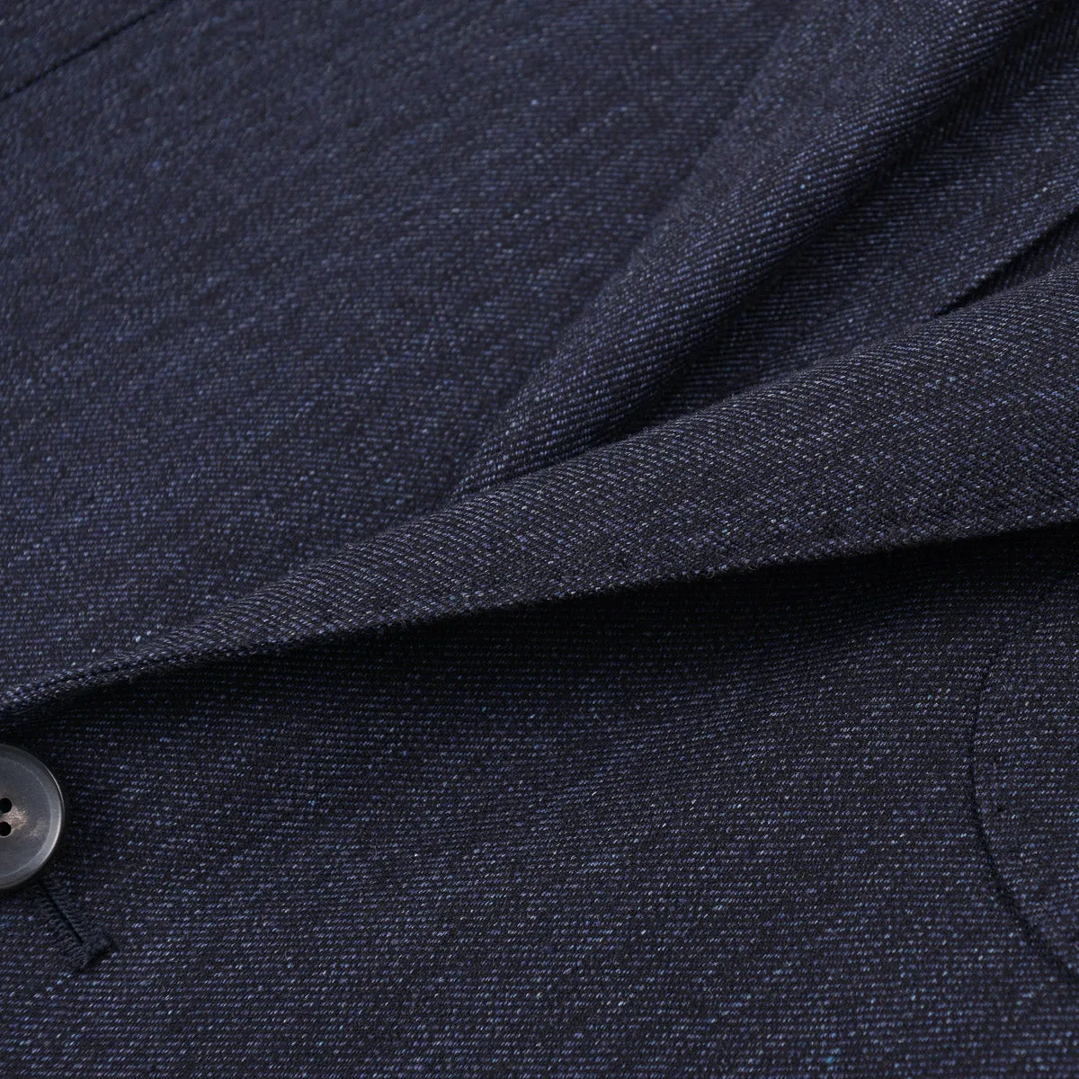 Luigi Borrelli Unlined Denim Cotton Suit