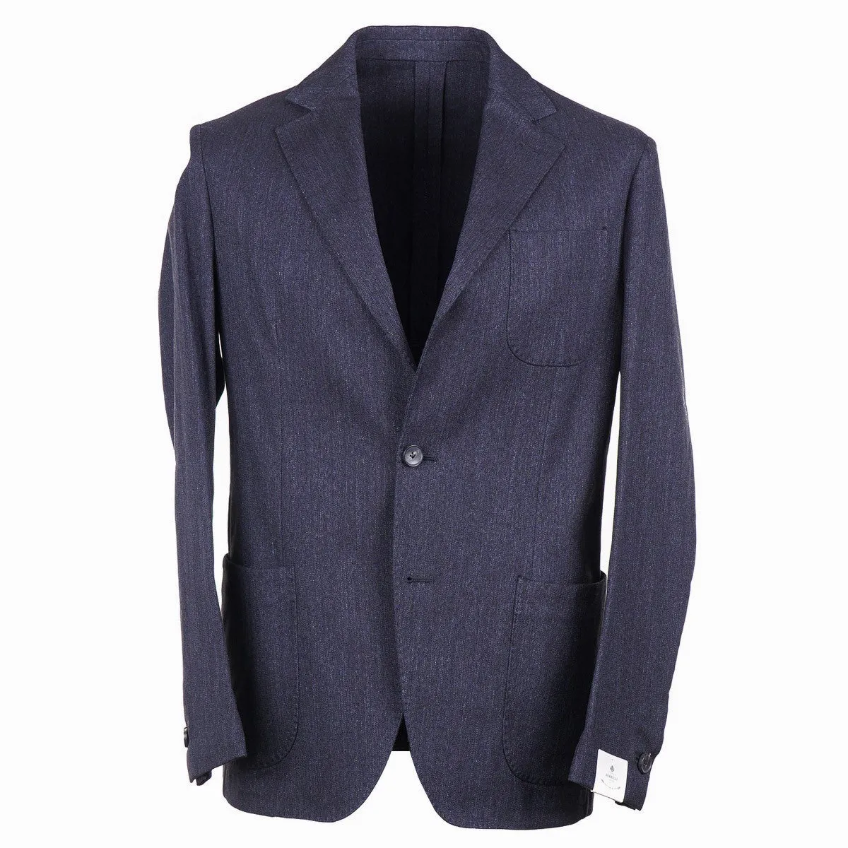 Luigi Borrelli Unlined Denim Cotton Suit