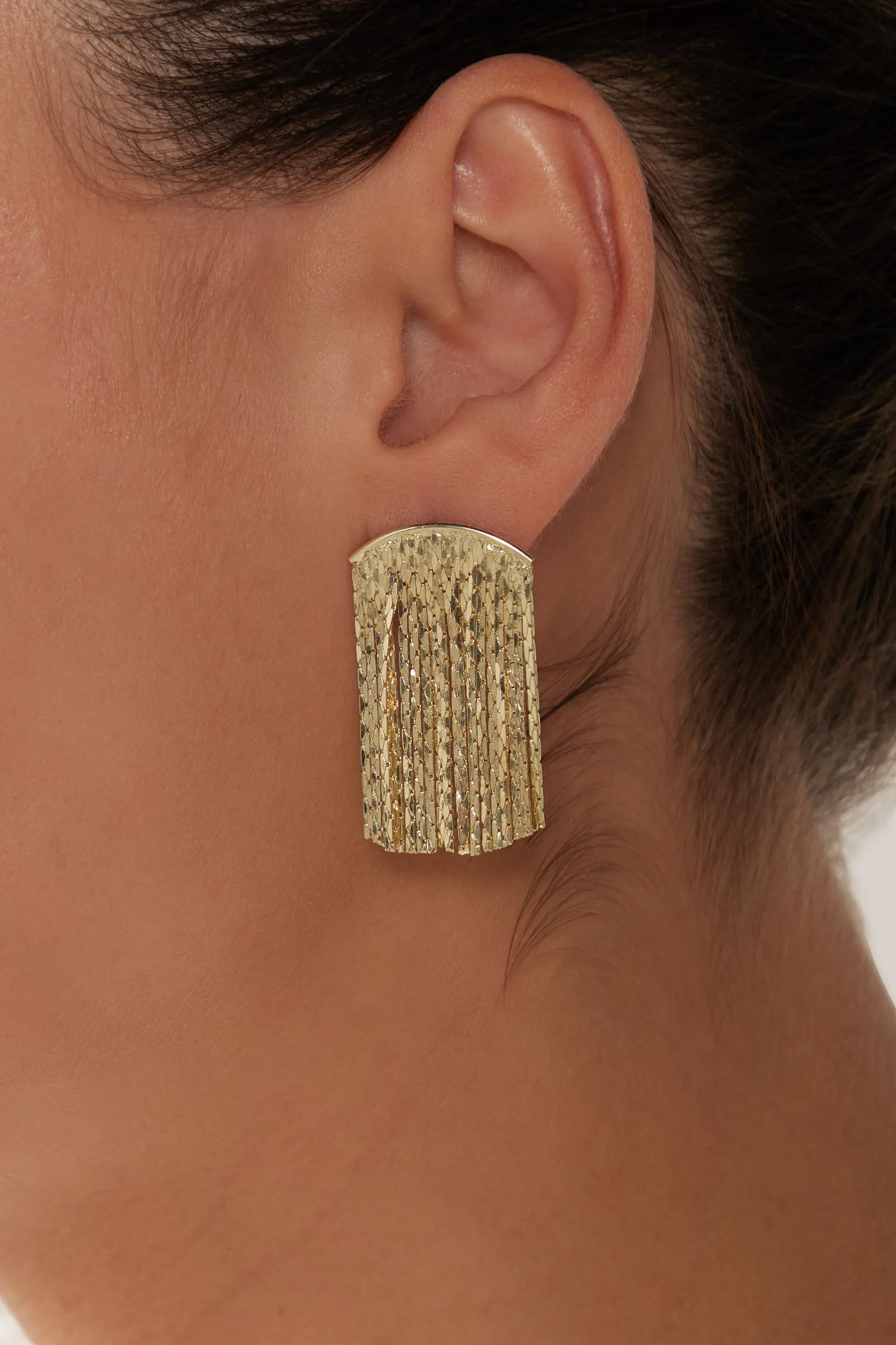 Lujo Drop Earring  - Gold