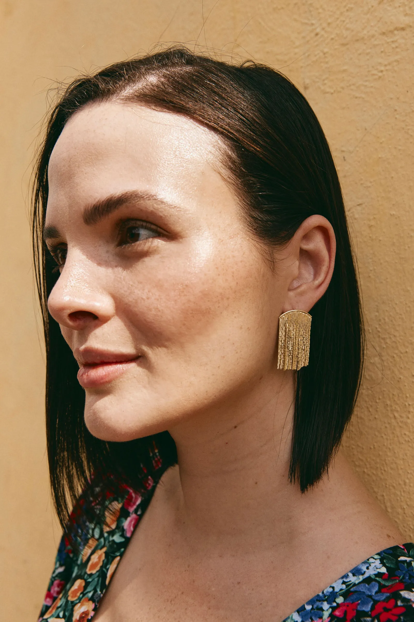 Lujo Drop Earring  - Gold