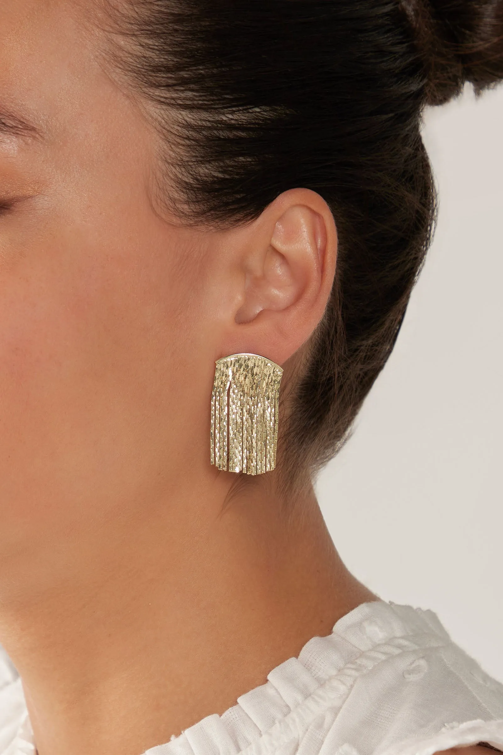 Lujo Drop Earring  - Gold