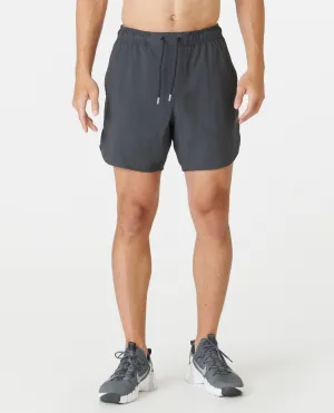 Luka Short Charcoal Gray