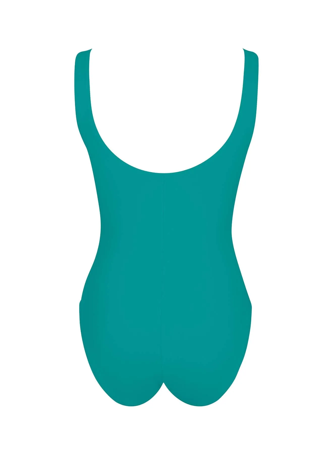 Lulu V Neck Silent Underwire Tank in Sea