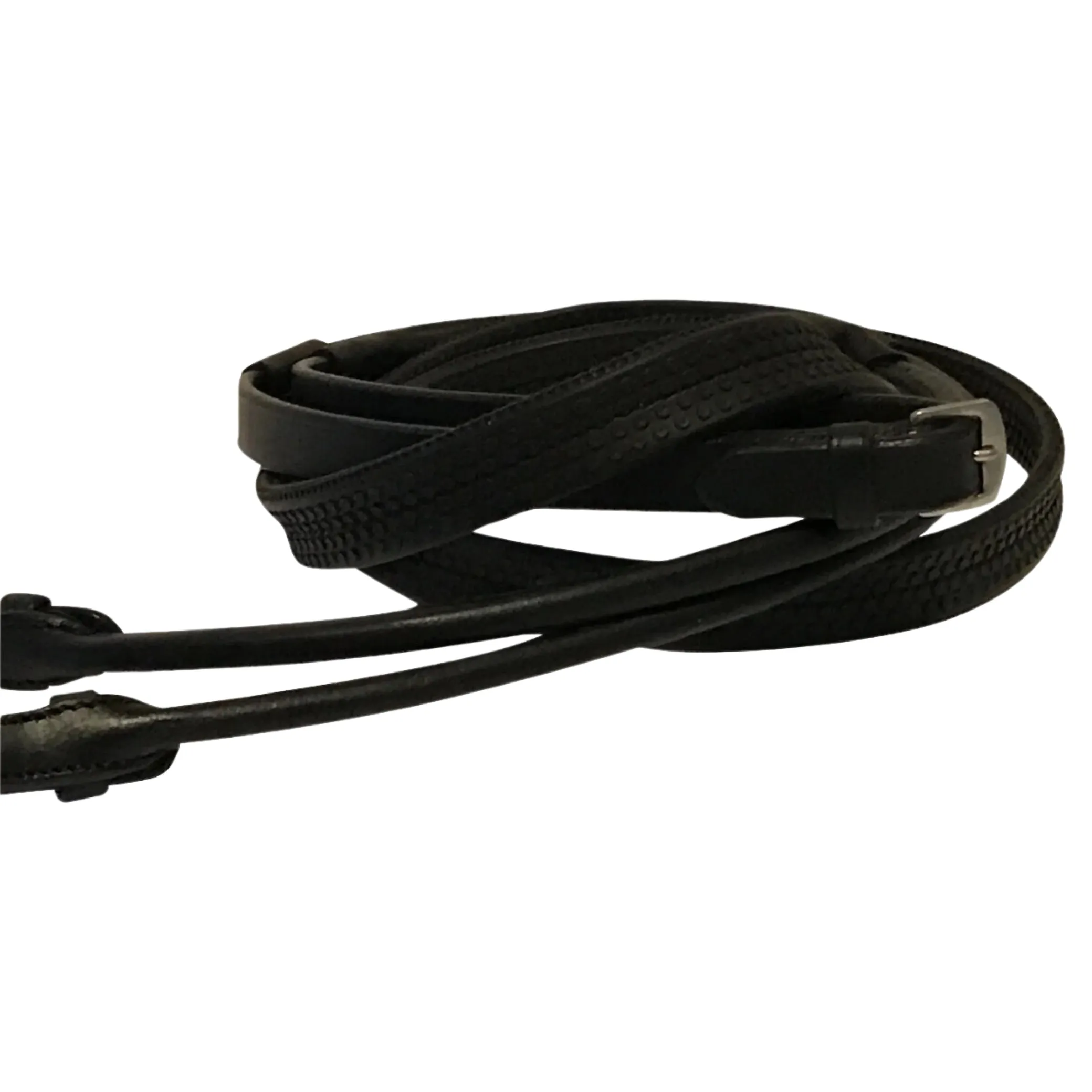 Lumiere Rolled Leather n Rubber Grip Reins