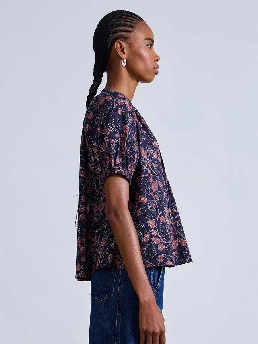 Lumina Popover in Camille Floral Navy