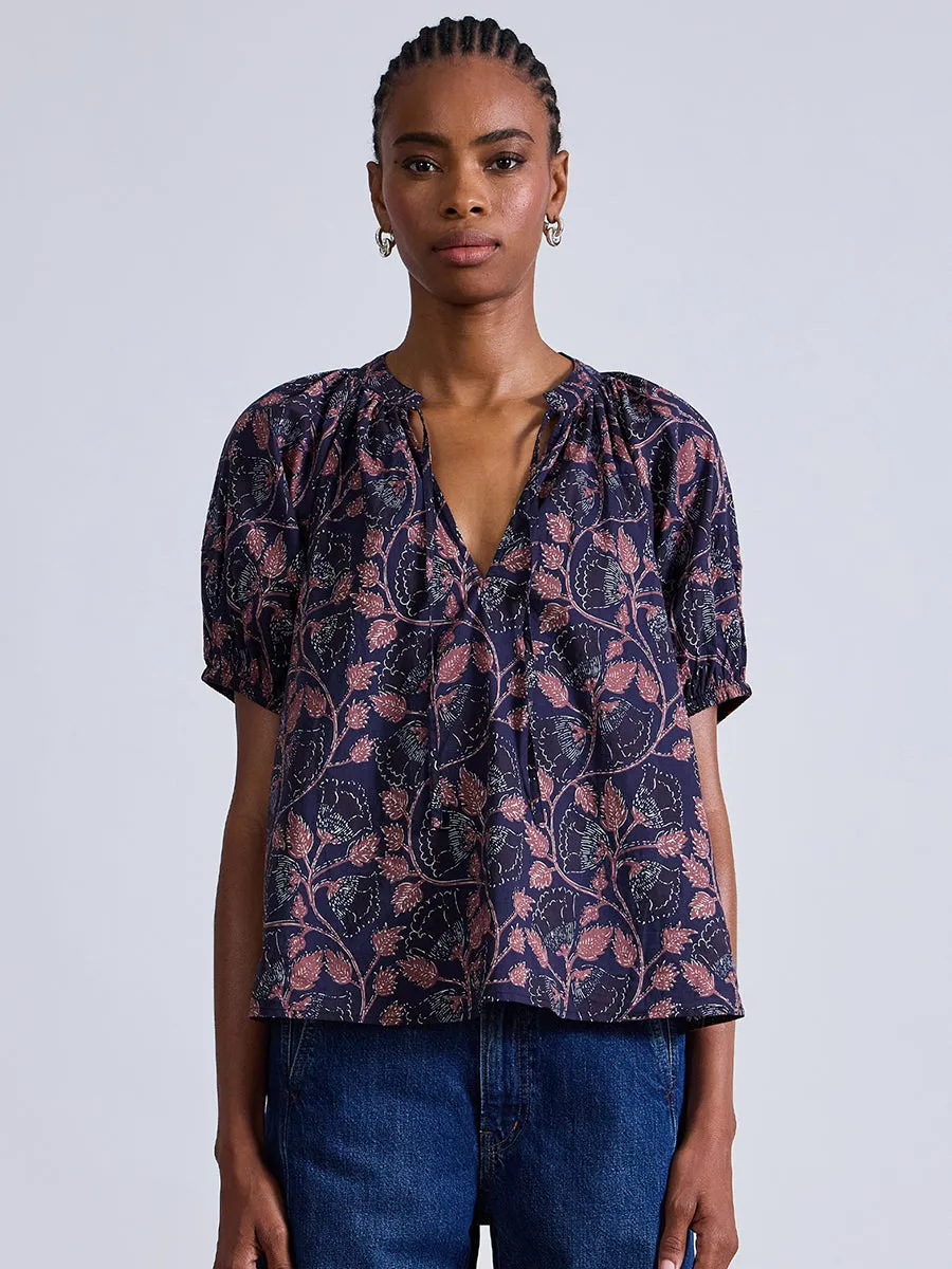 Lumina Popover in Camille Floral Navy