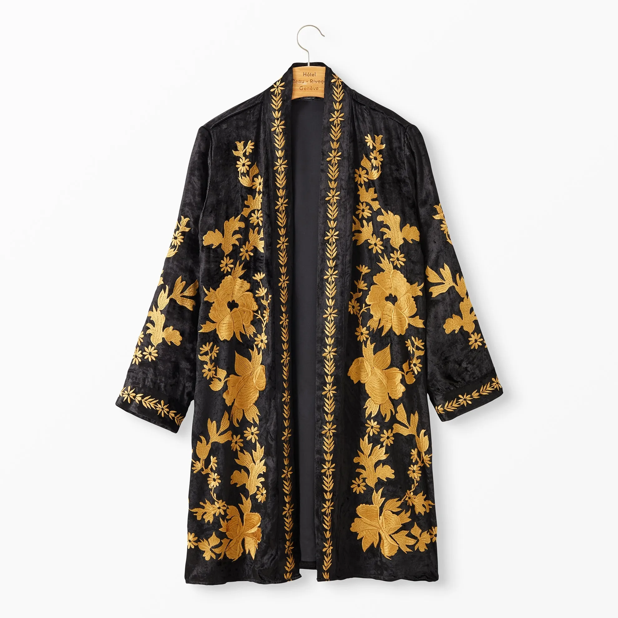 Luminous Velvet Robe Set