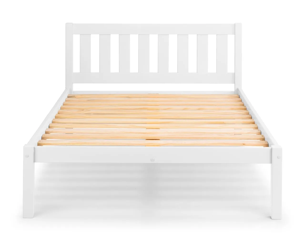 Luna Bed Frame 135Cm Surf White