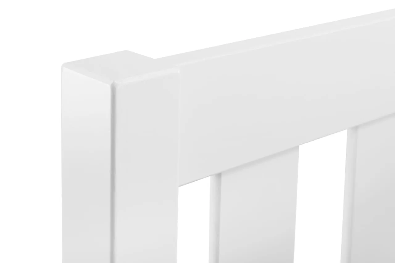 Luna Bed Frame 135Cm Surf White