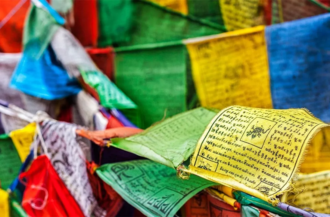 Lung-Ta (Wind Horse) Prayer Flags