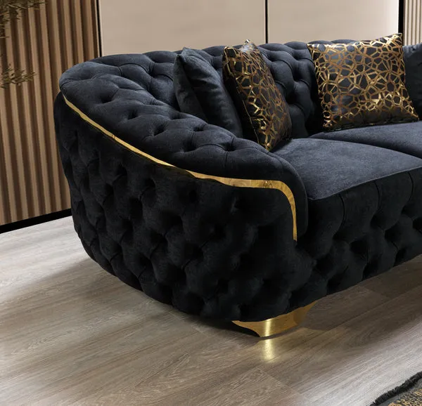 Lupino Velvet Sofa & Loveseat