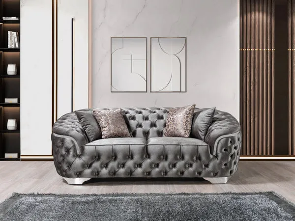 Lupino Velvet Sofa & Loveseat