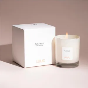 LUUC Pushkar (English Rose) Scented Candle