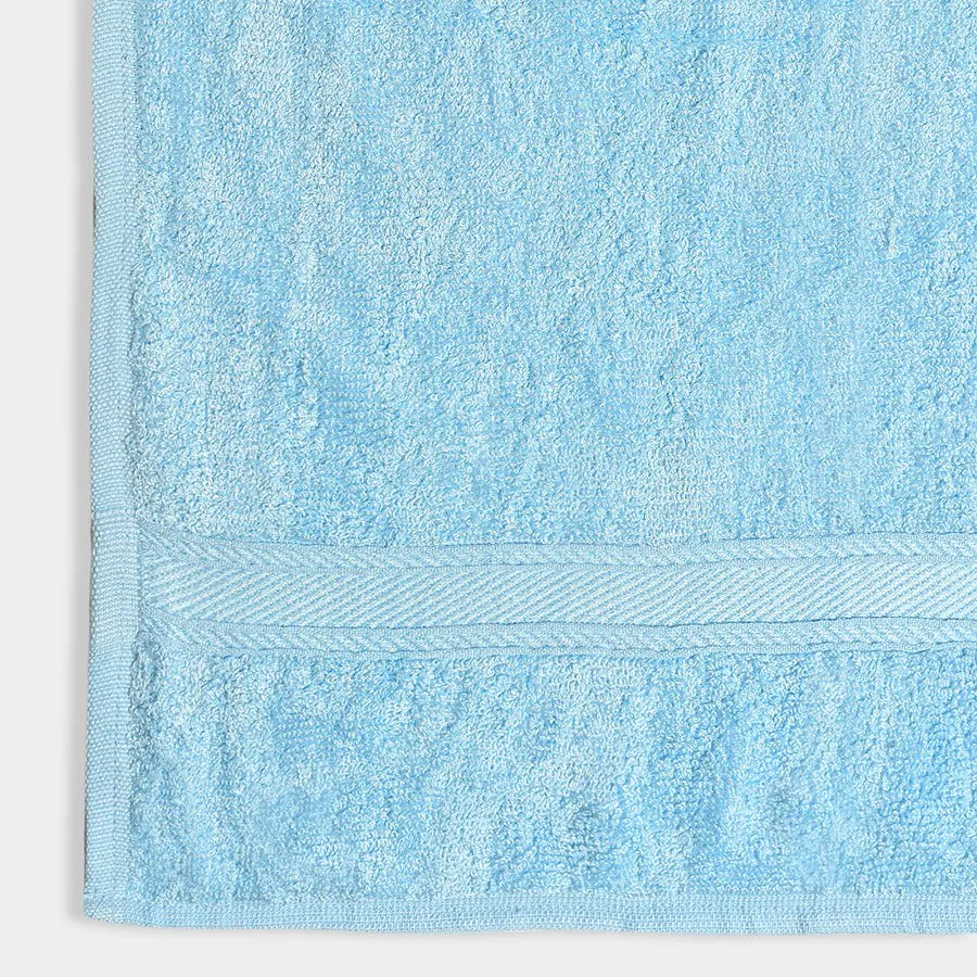 Luxe Blue Terry Bamboo Towel