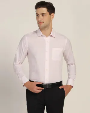 Luxe Formal Pink Printed Shirt - Troy