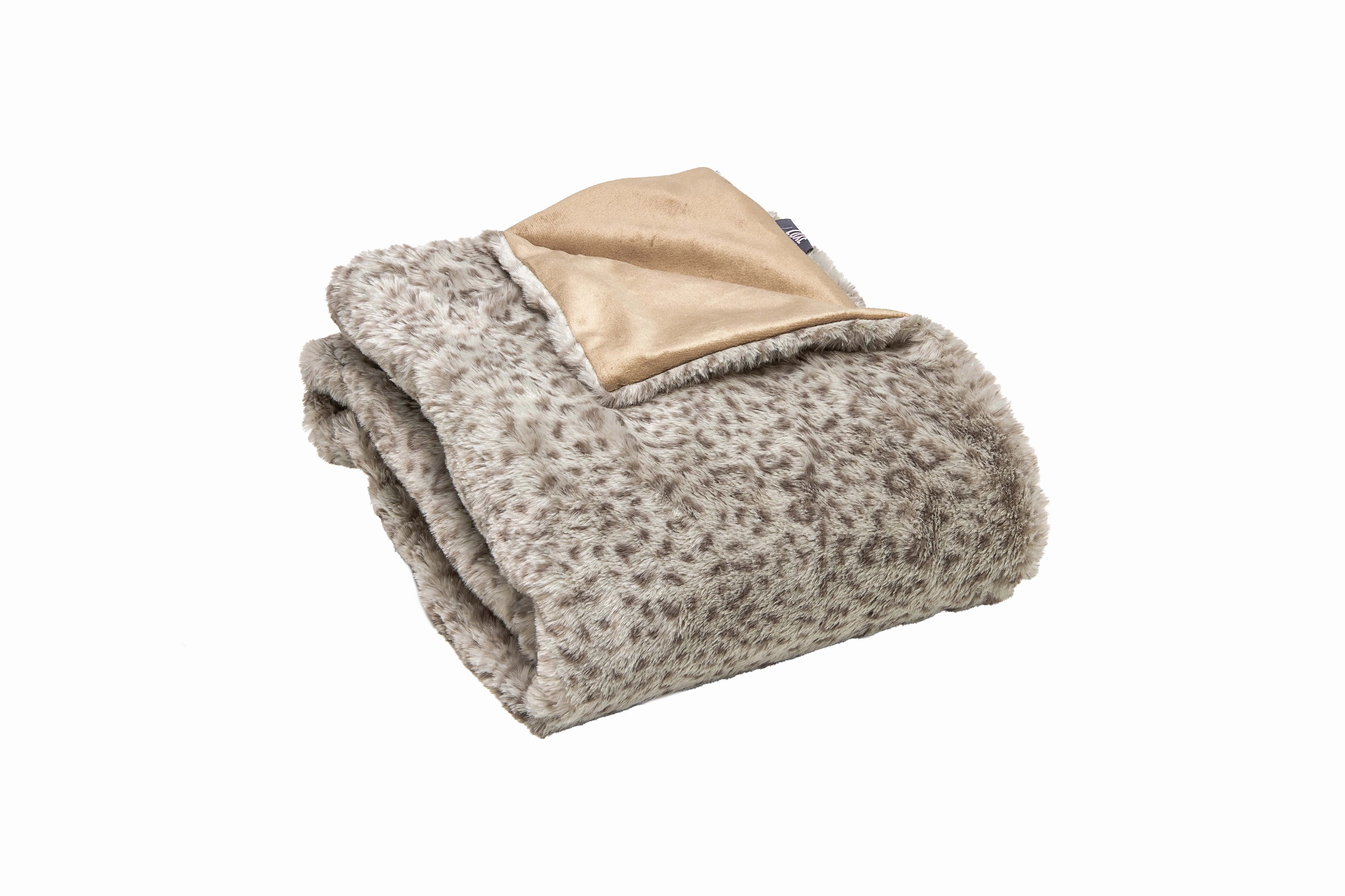 Luxe Home Decor Classic Faux Fur Throw-1-Piece