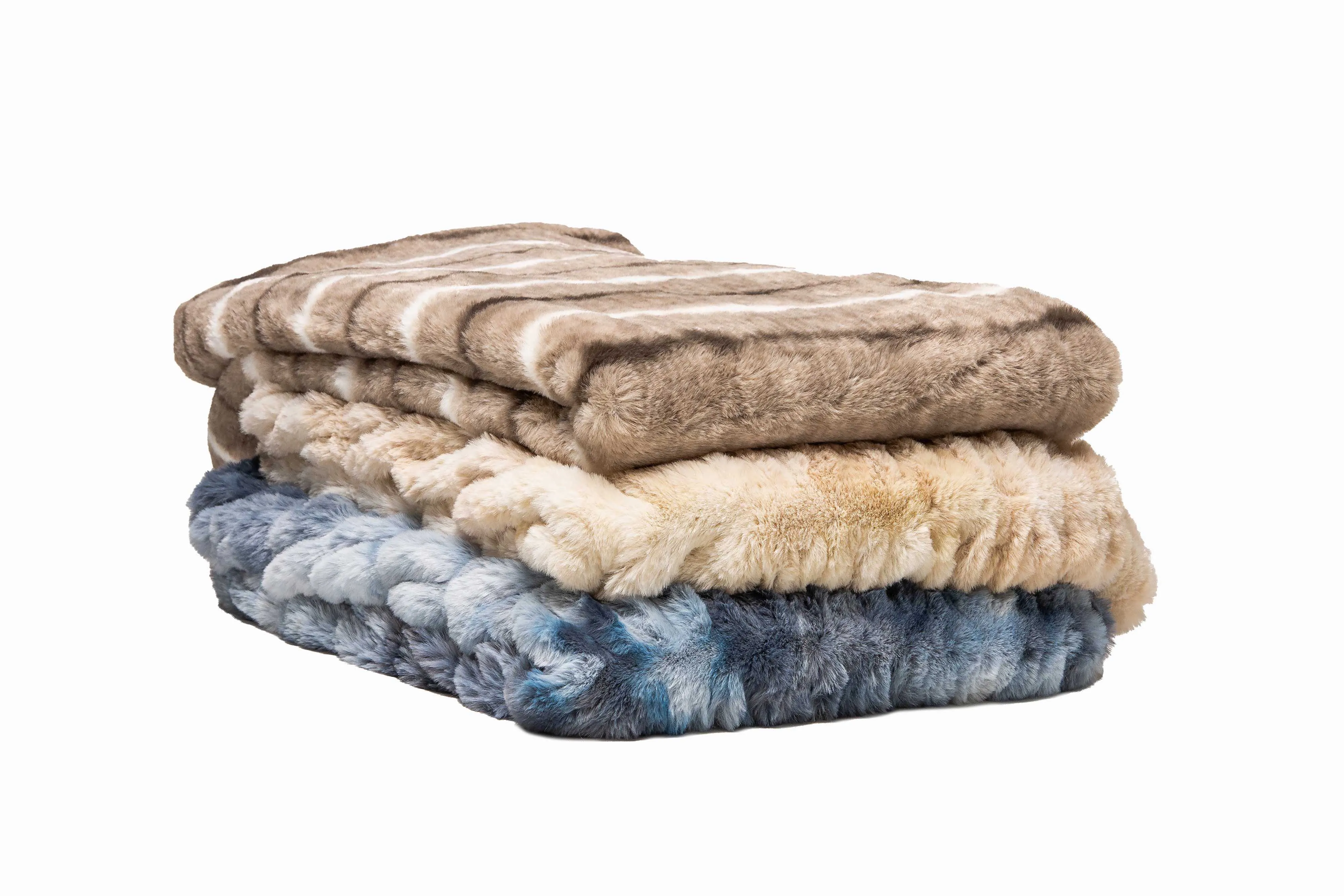 Luxe Home Decor Classic Faux Fur Throw-1-Piece