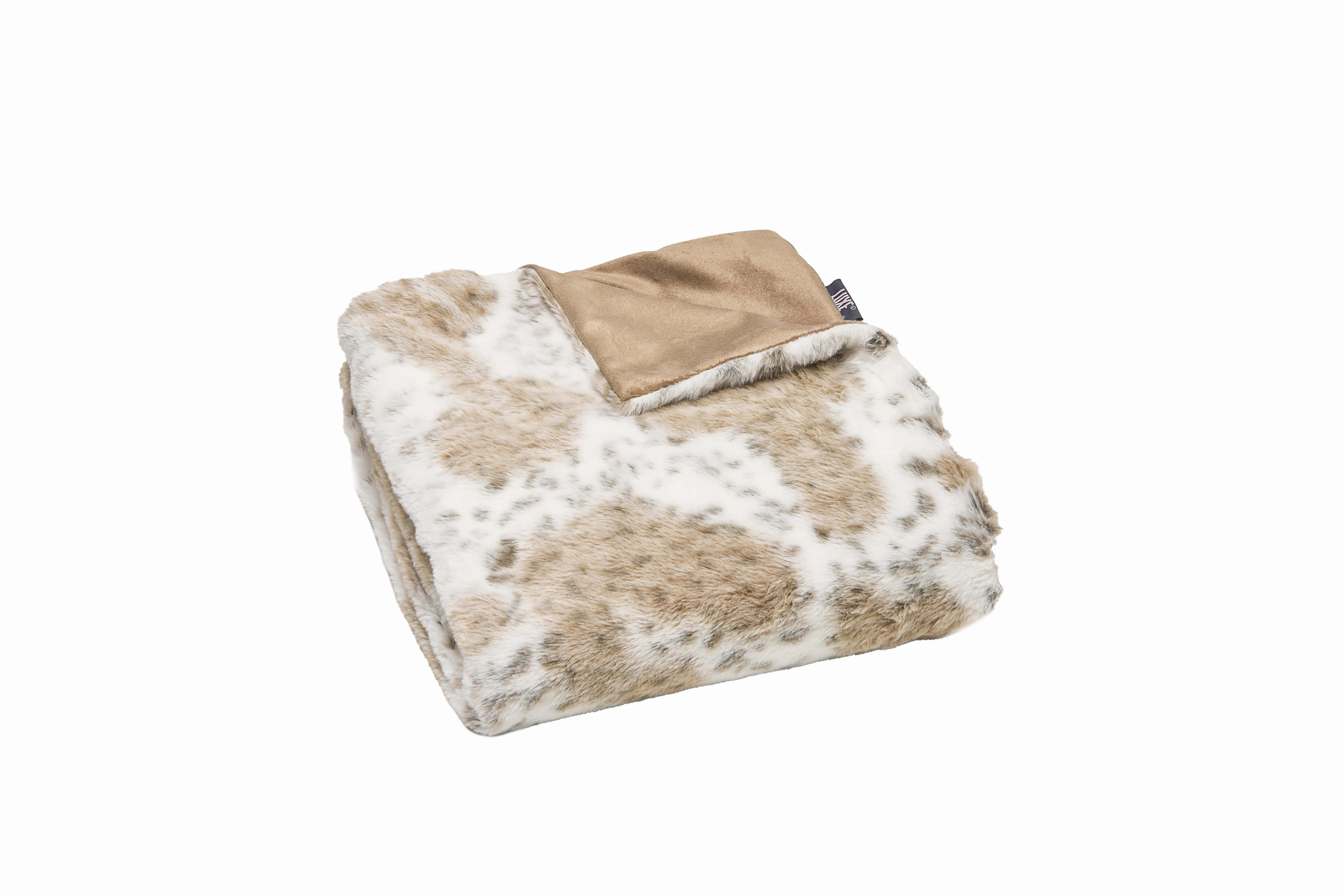 Luxe Home Decor Classic Faux Fur Throw-1-Piece