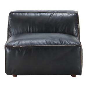 Luxe Slipper Chair Antique Black